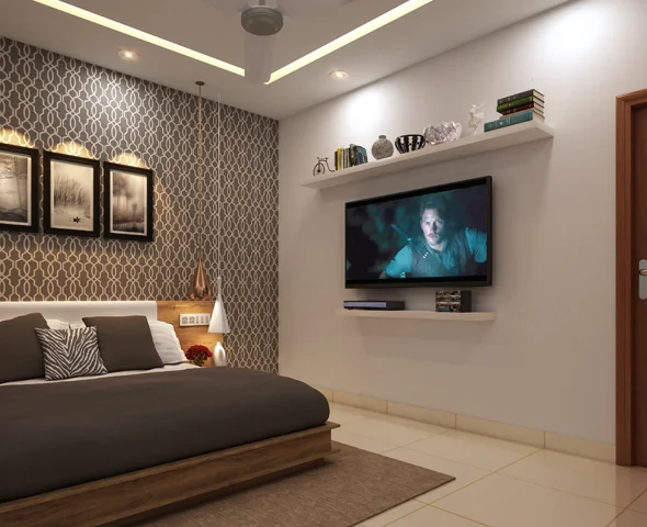 Open Living Space — Porous Greenway Boutique 3 BHK